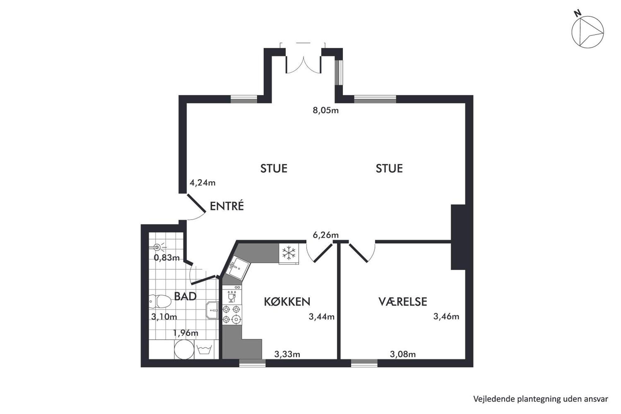 Location - By Tivoli Nyhavn & Metro Apartment